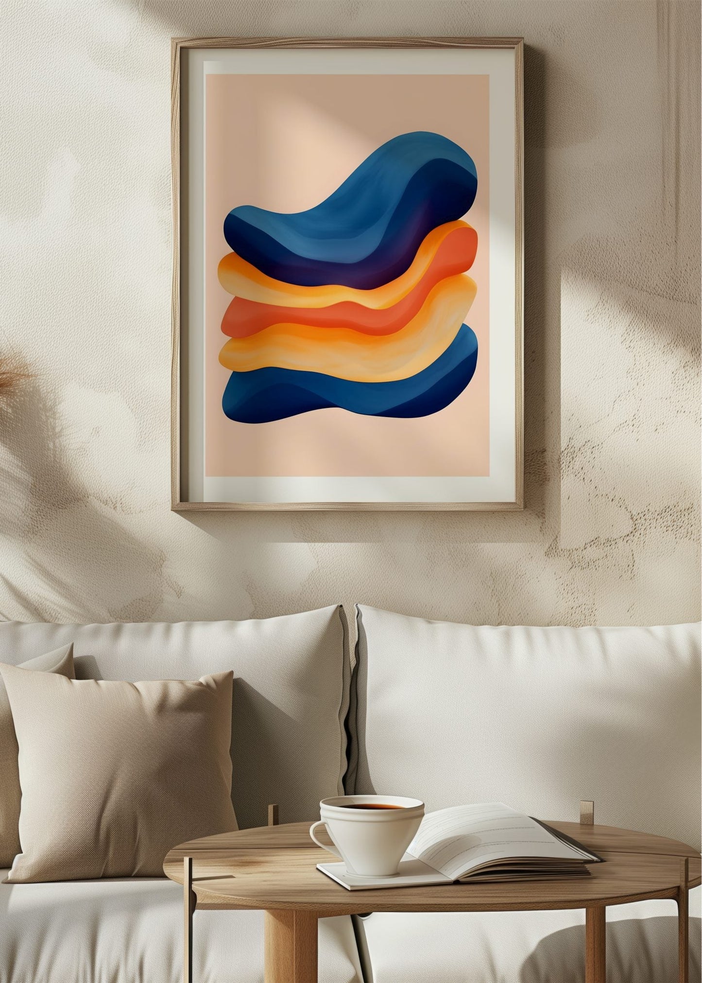 Color Flow No. 1 Poster