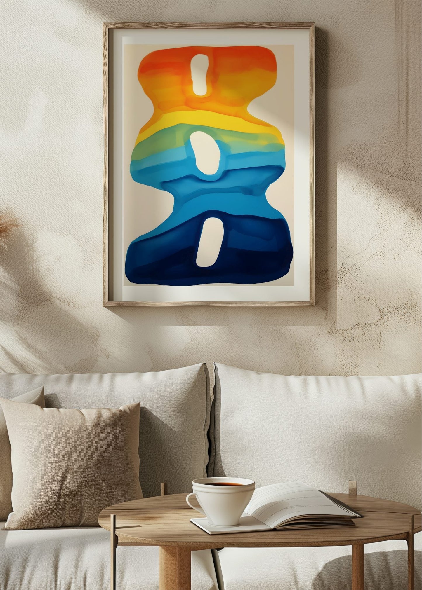 Color Flow No. 14 Poster