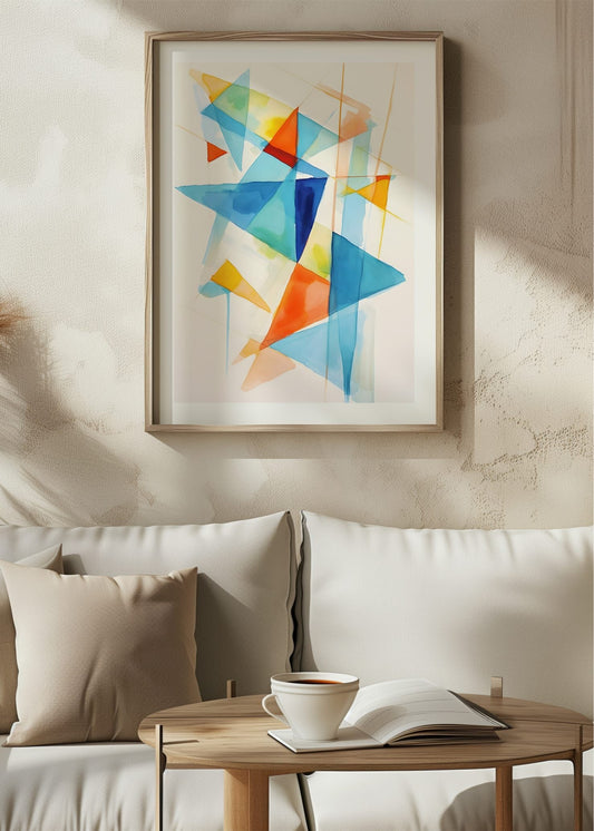 Color Motion No. 9 Poster