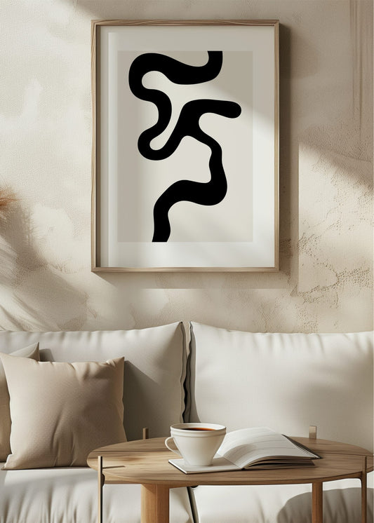 Form Contrast No. 6 Poster