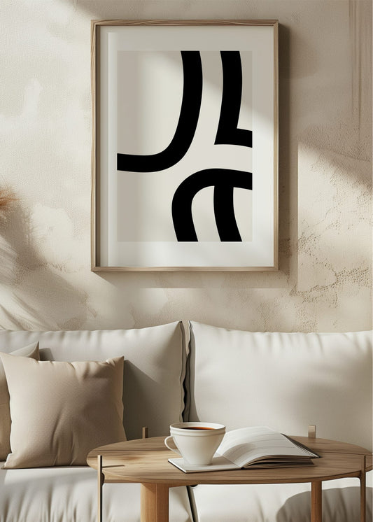 Form Contrast No. 8 Poster