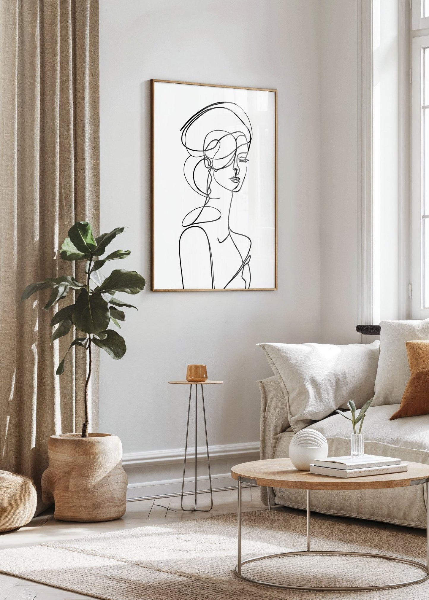 Elegant Lines No. 10 Poster