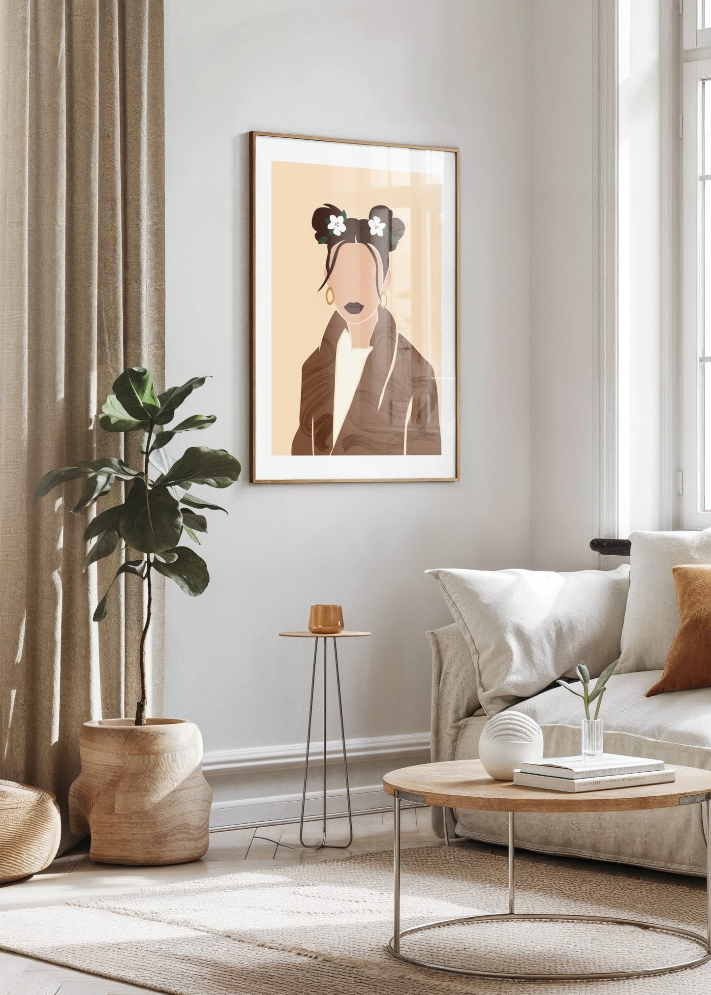 Soft Silhouettes Poster Series No. 7