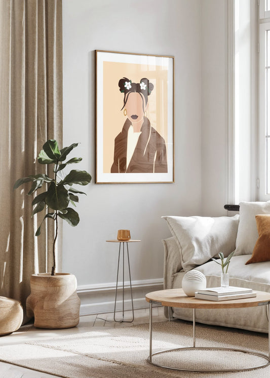 Soft Silhouettes Poster Series No. 7