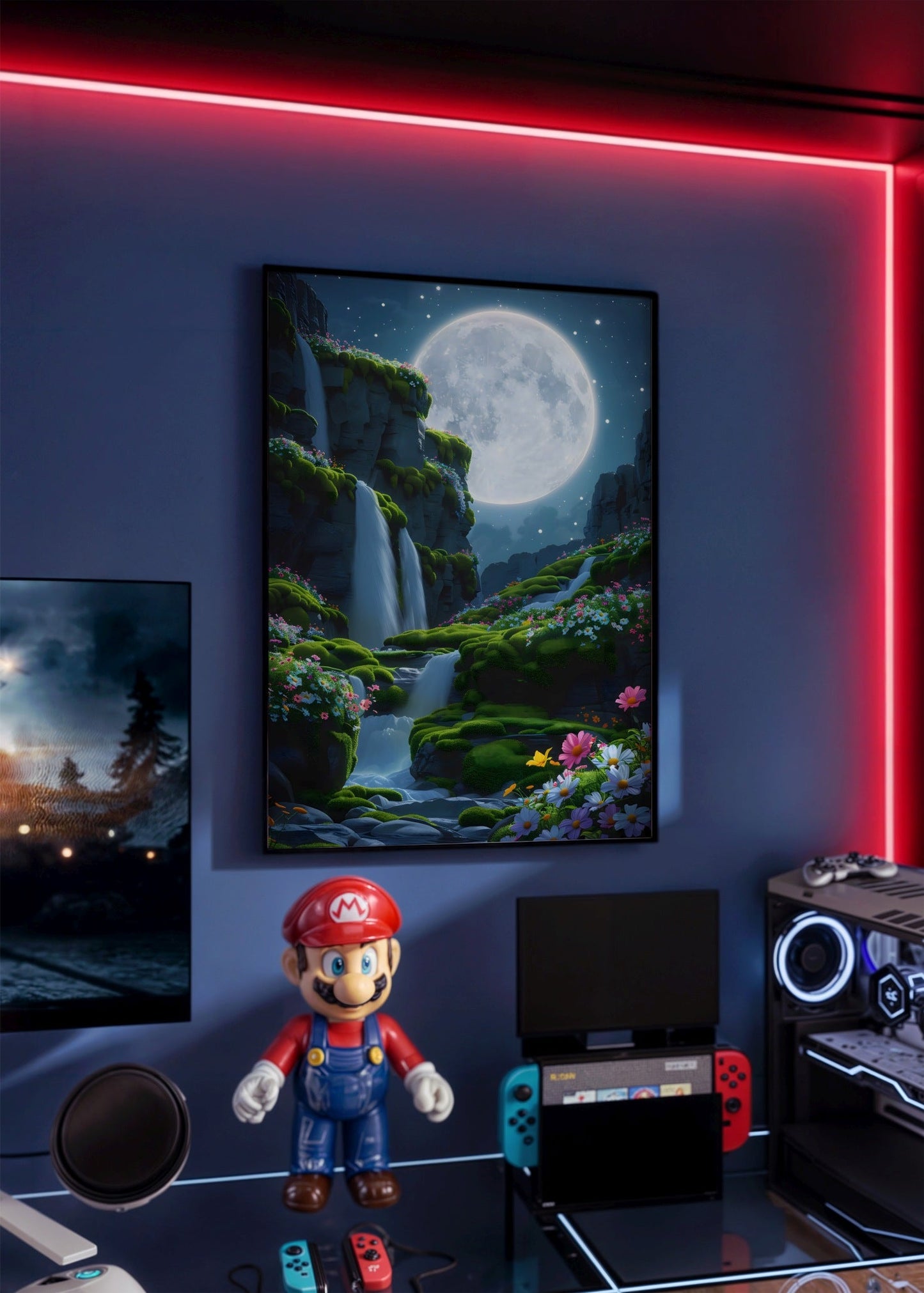 Luminous Grove Poster