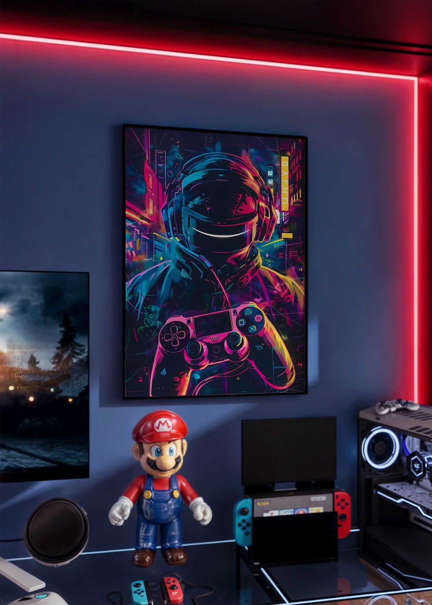 Neon Operator Poster