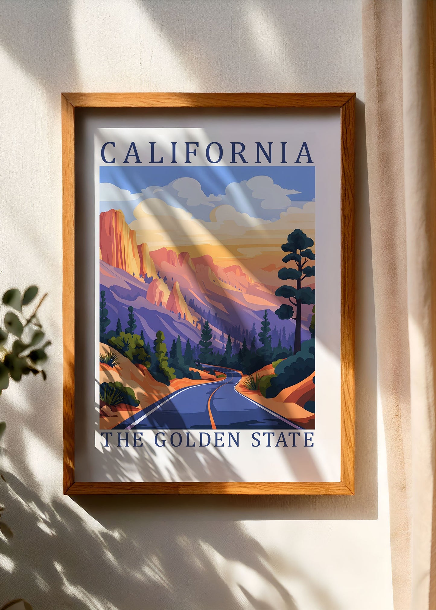 California – The Golden State Poster