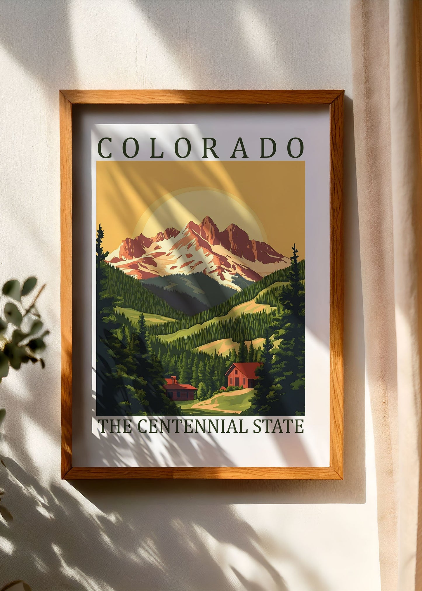 Colorado – The Centennial State Poster