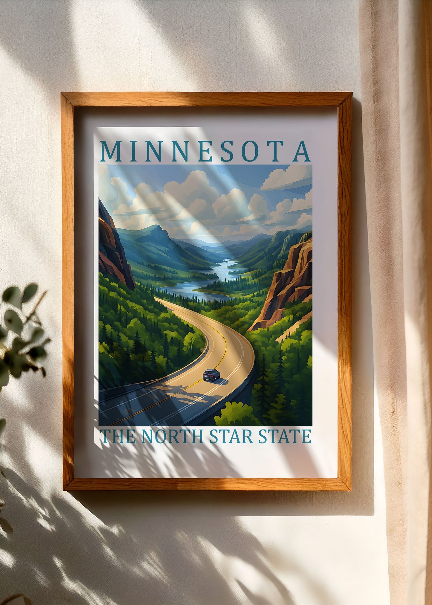 Minnesota – The North Star State Poster