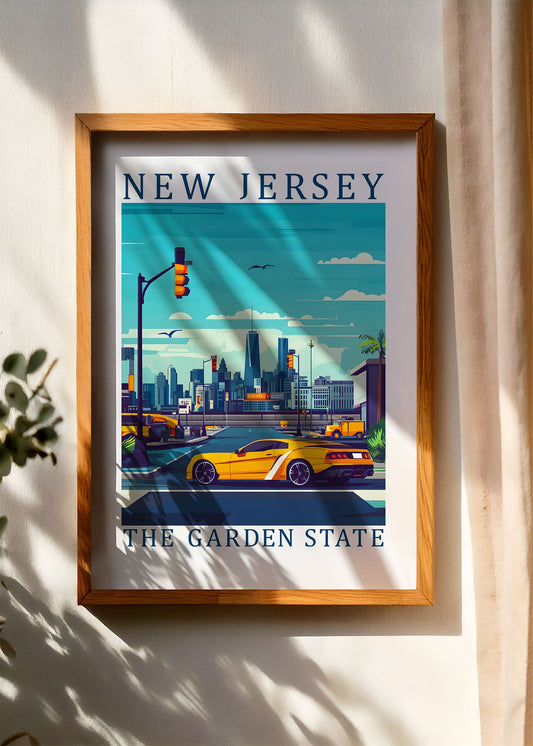New Jersey – The Garden State Poster