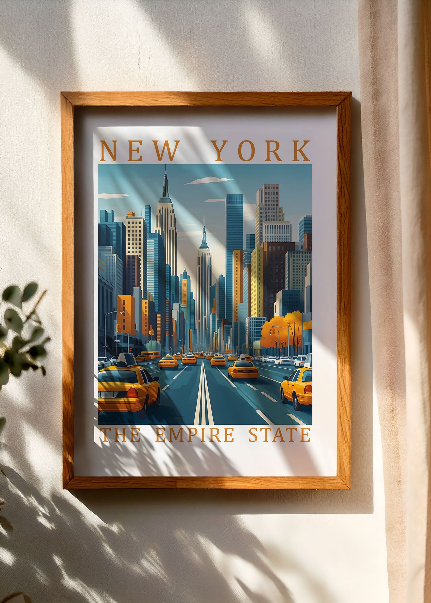 New York – The Empire State Poster