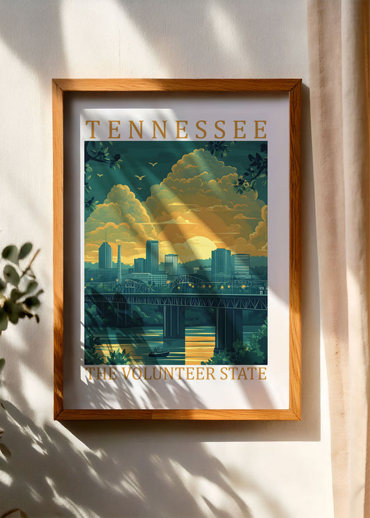 Tennessee – The Volunteer State Poster