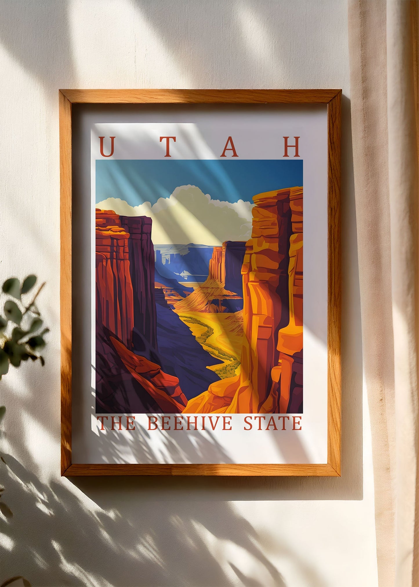 Utah – The Beehive State Poster