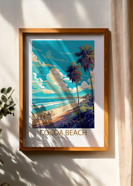Cocoa Beach Poster