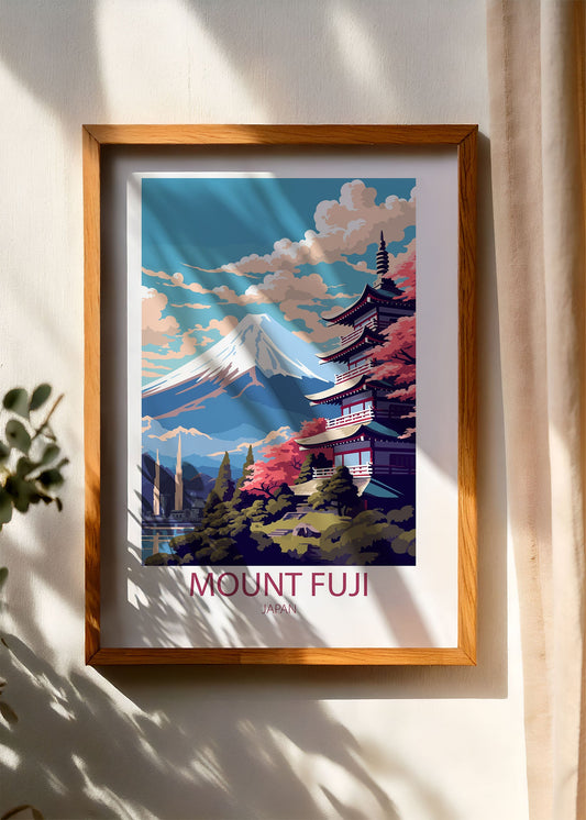 Mount Fuji Poster