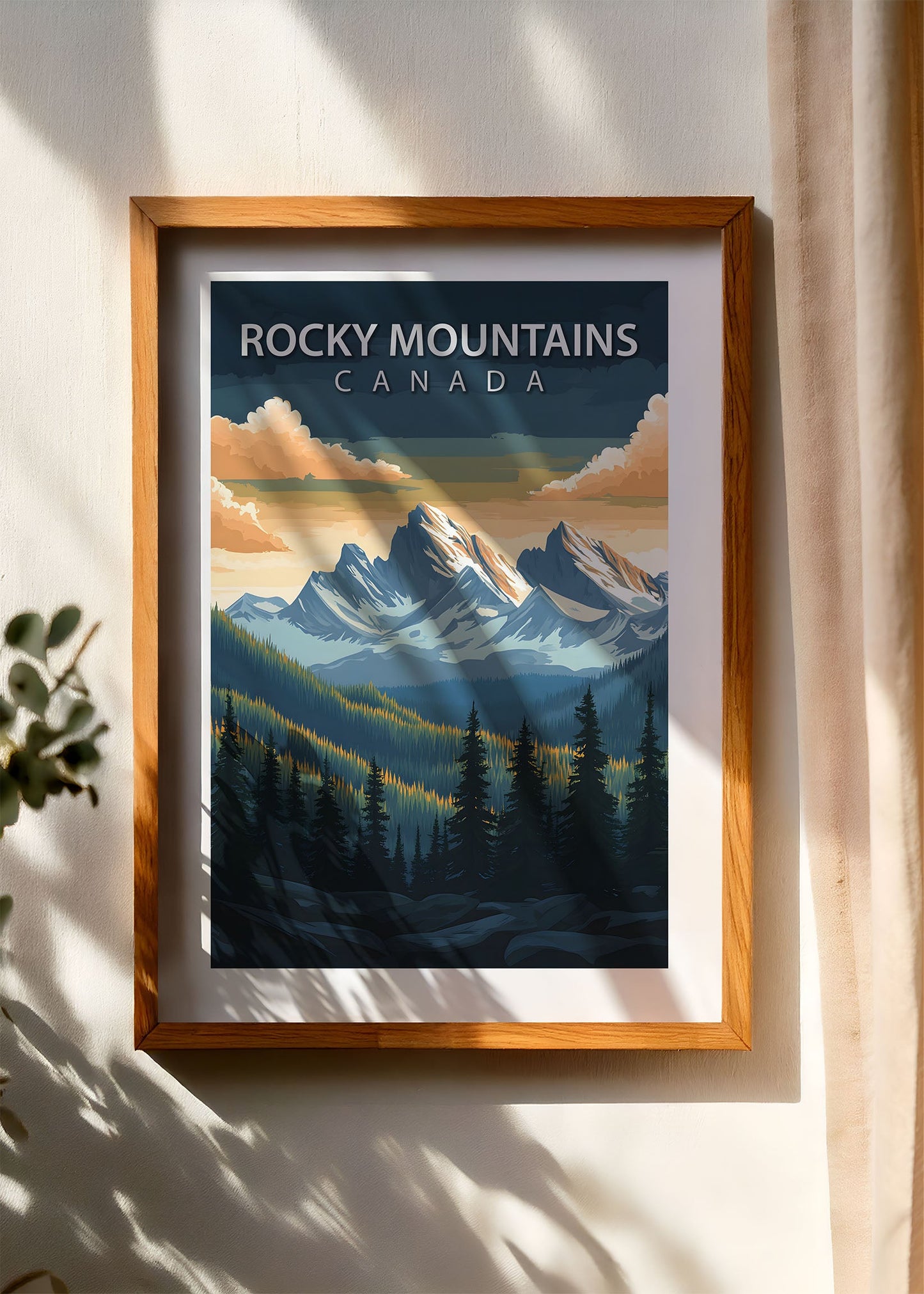 Rocky Mountains Poster
