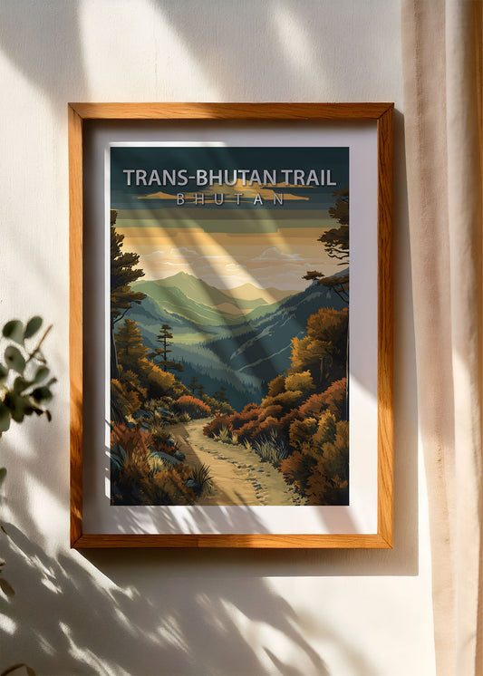 Trans-Bhutan Trail Poster