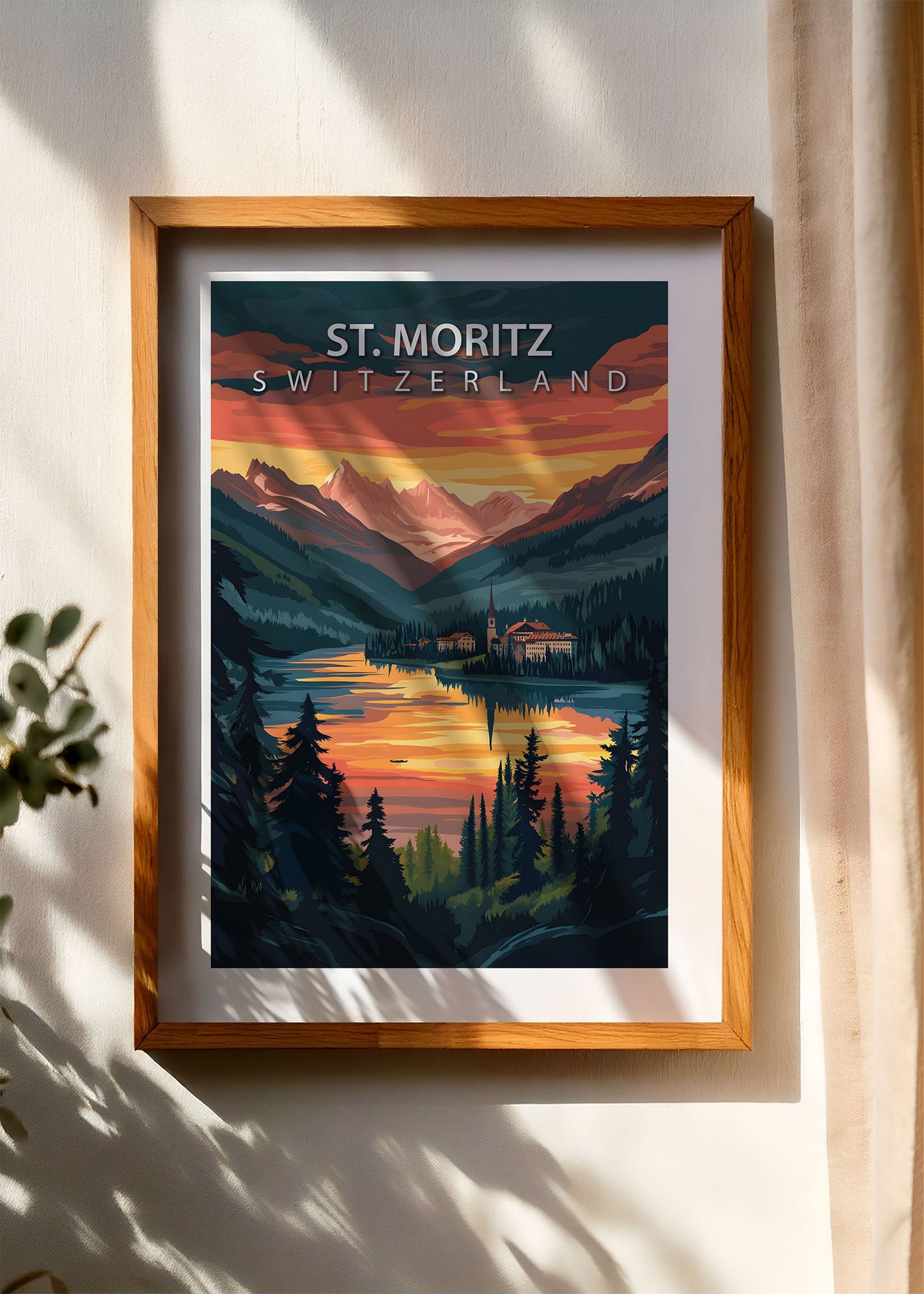 St. Moritz Poster