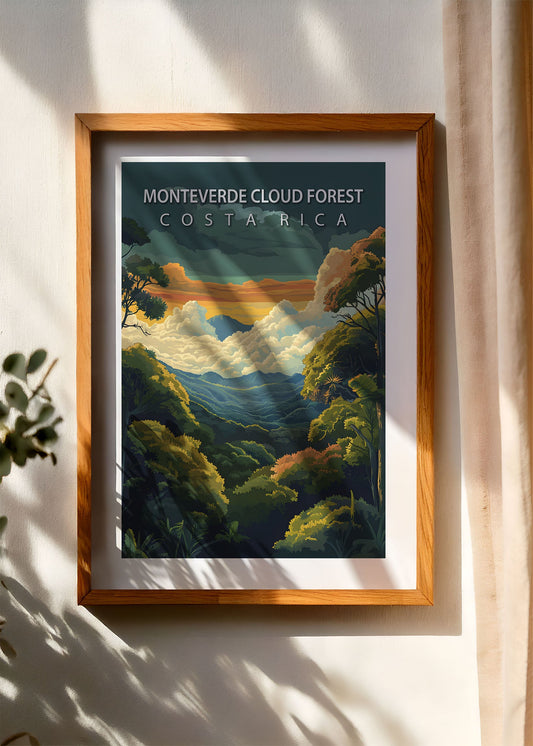 Monteverde Cloud Forest Poster