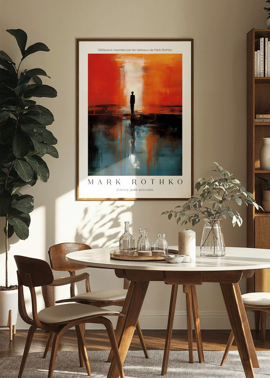 Inspired by Mark Rothko – Silent Passage Poster