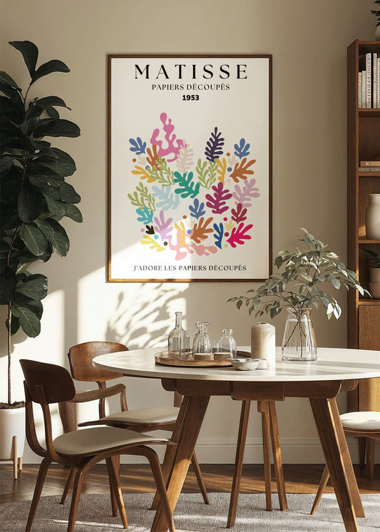 Inspired by Matisse – Color Garden Poster