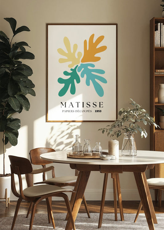 Inspired by Matisse – Sea Shapes Poster