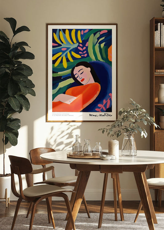 Inspired by Matisse – Dream in Color Poster