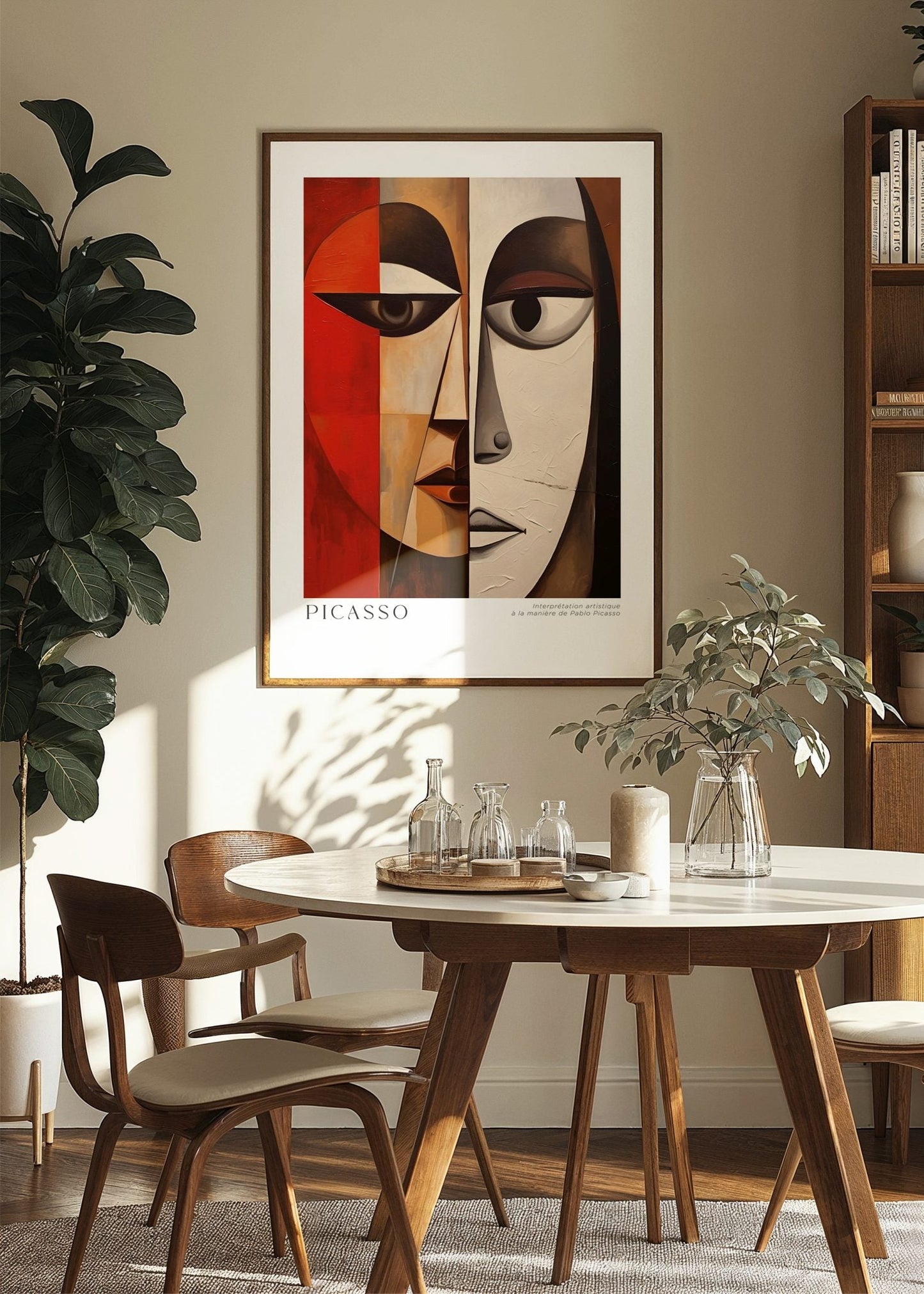 Inspired by Picasso – Dual Vision Poster