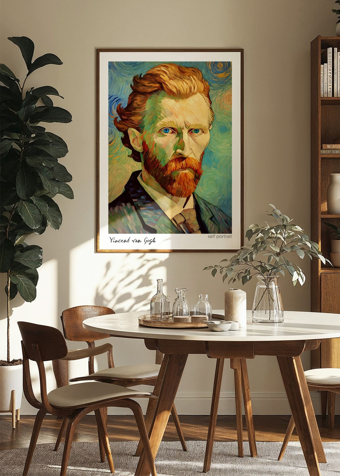 Inspired by Van Gogh – Self Portrait Poster
