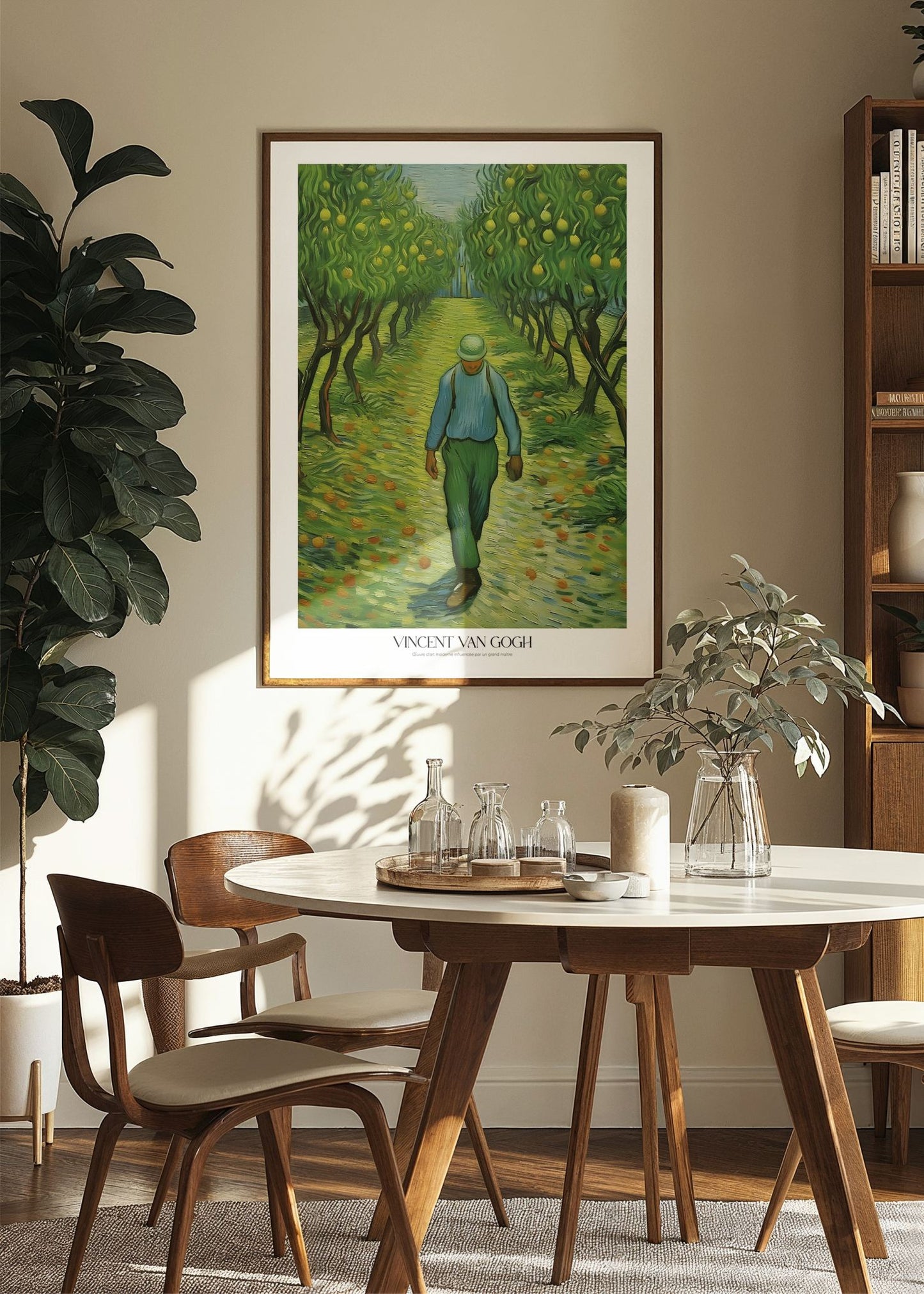 Inspired by Van Gogh – Orchard Stroll Poster