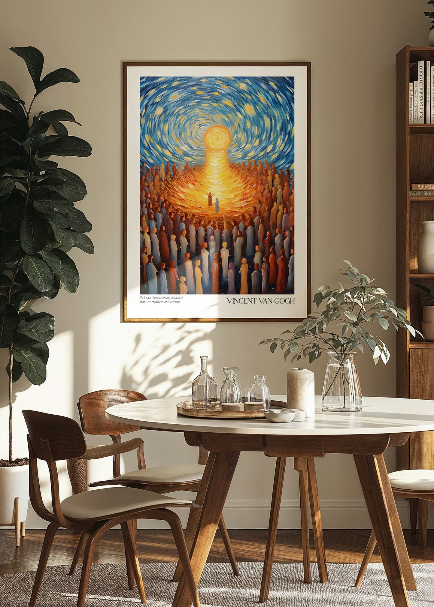 Inspired by Van Gogh – Gathering of Light Poster