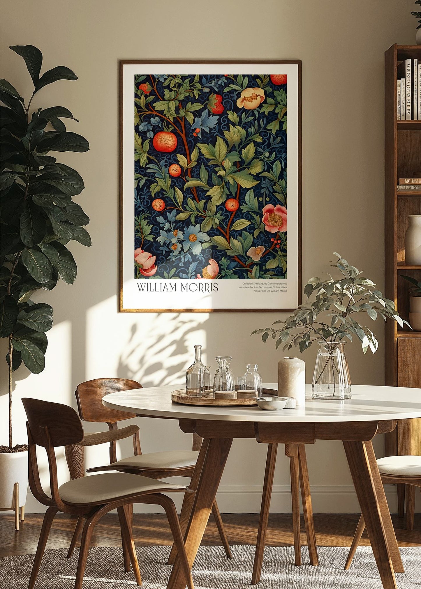 Inspired by William Morris – Garden of Fruits Poster