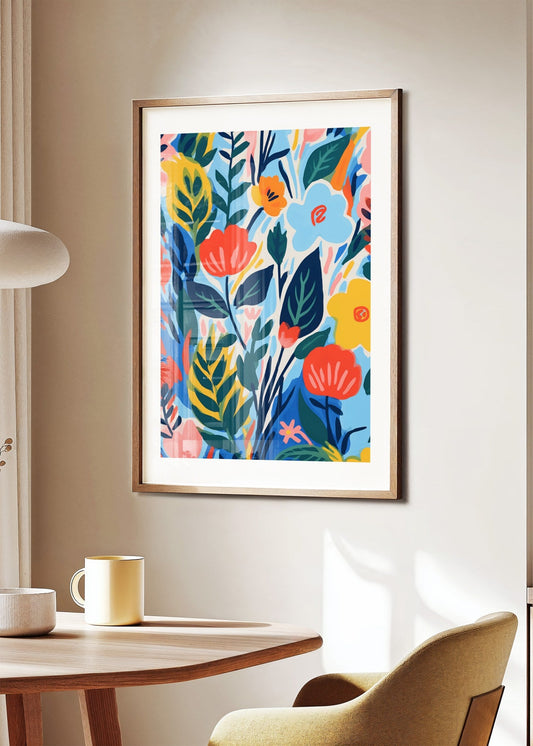 Botanical Breeze No. 4 Poster