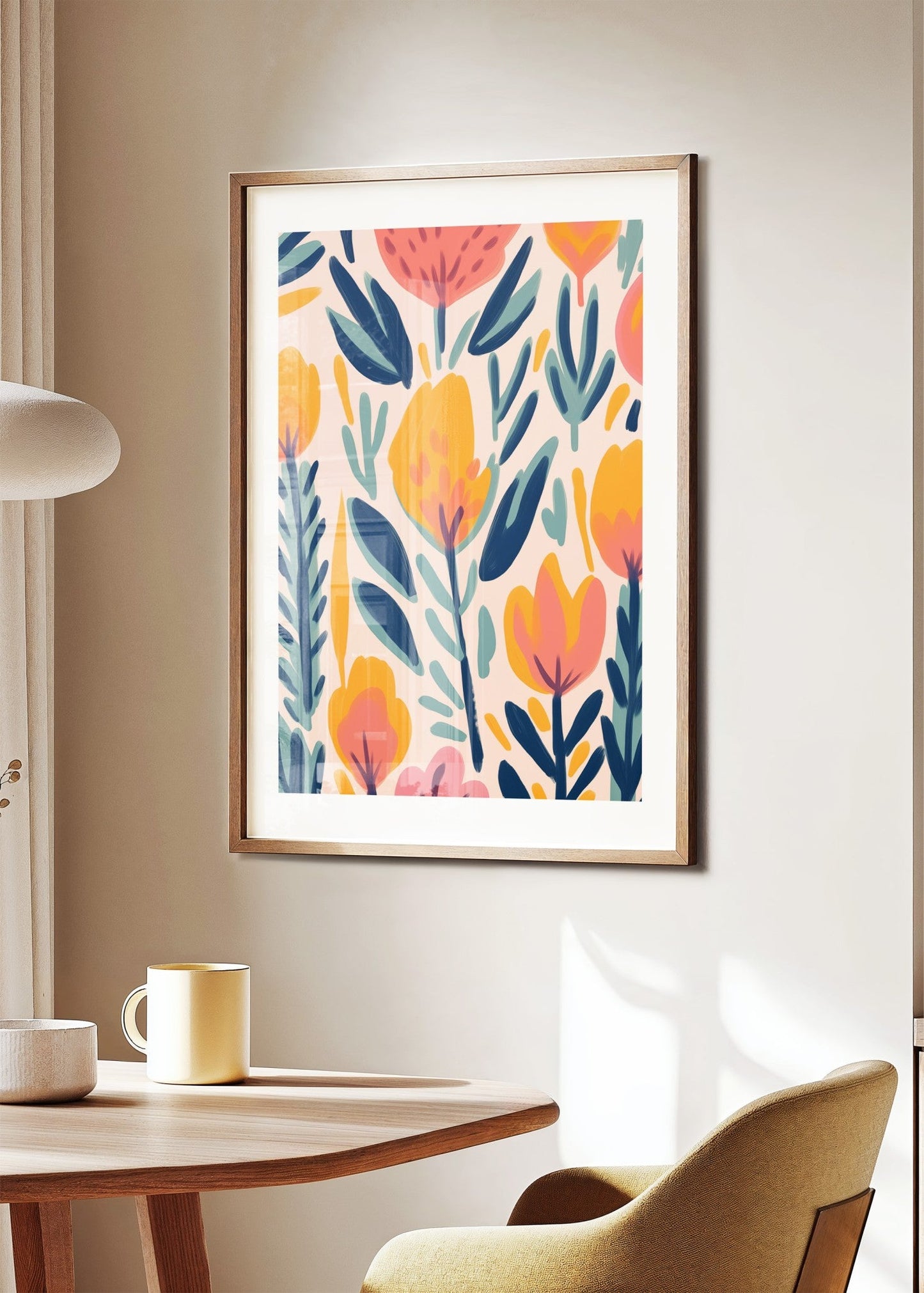 Botanical Breeze No. 7 Poster