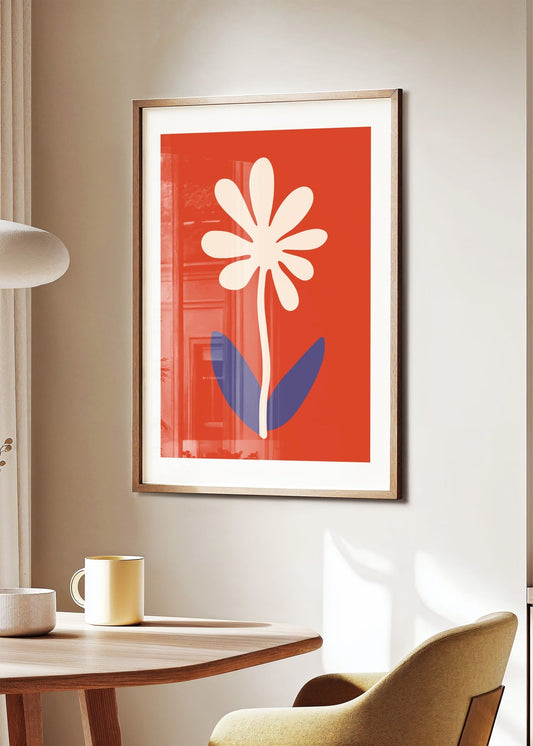 Retro Flora No. 7 Poster