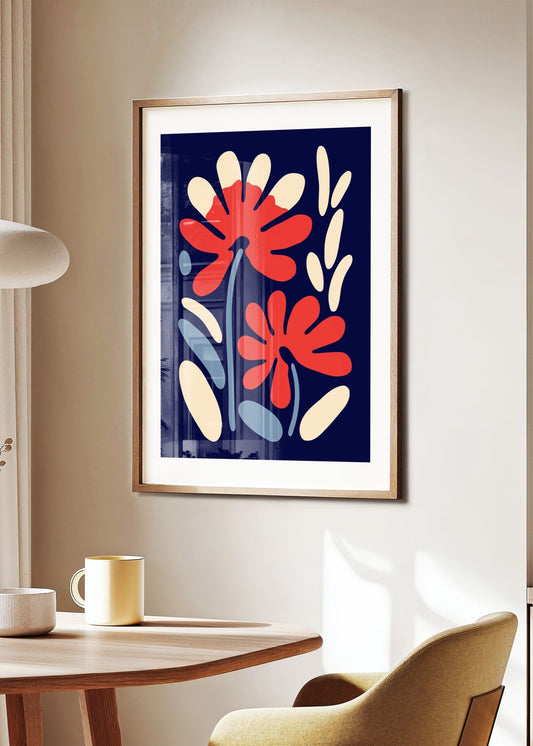 Retro Flora No. 14 Poster