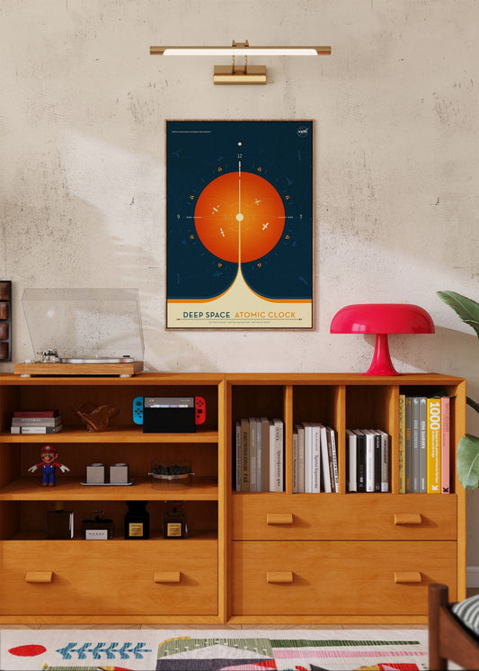 Deep Space Atomic Clock Poster