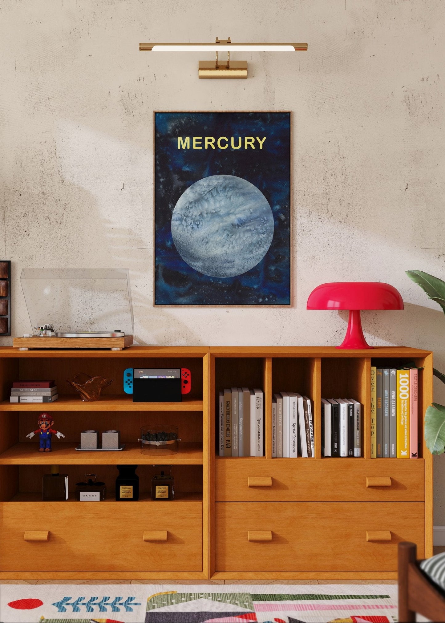 Celestial Orbit – Mercury Poster
