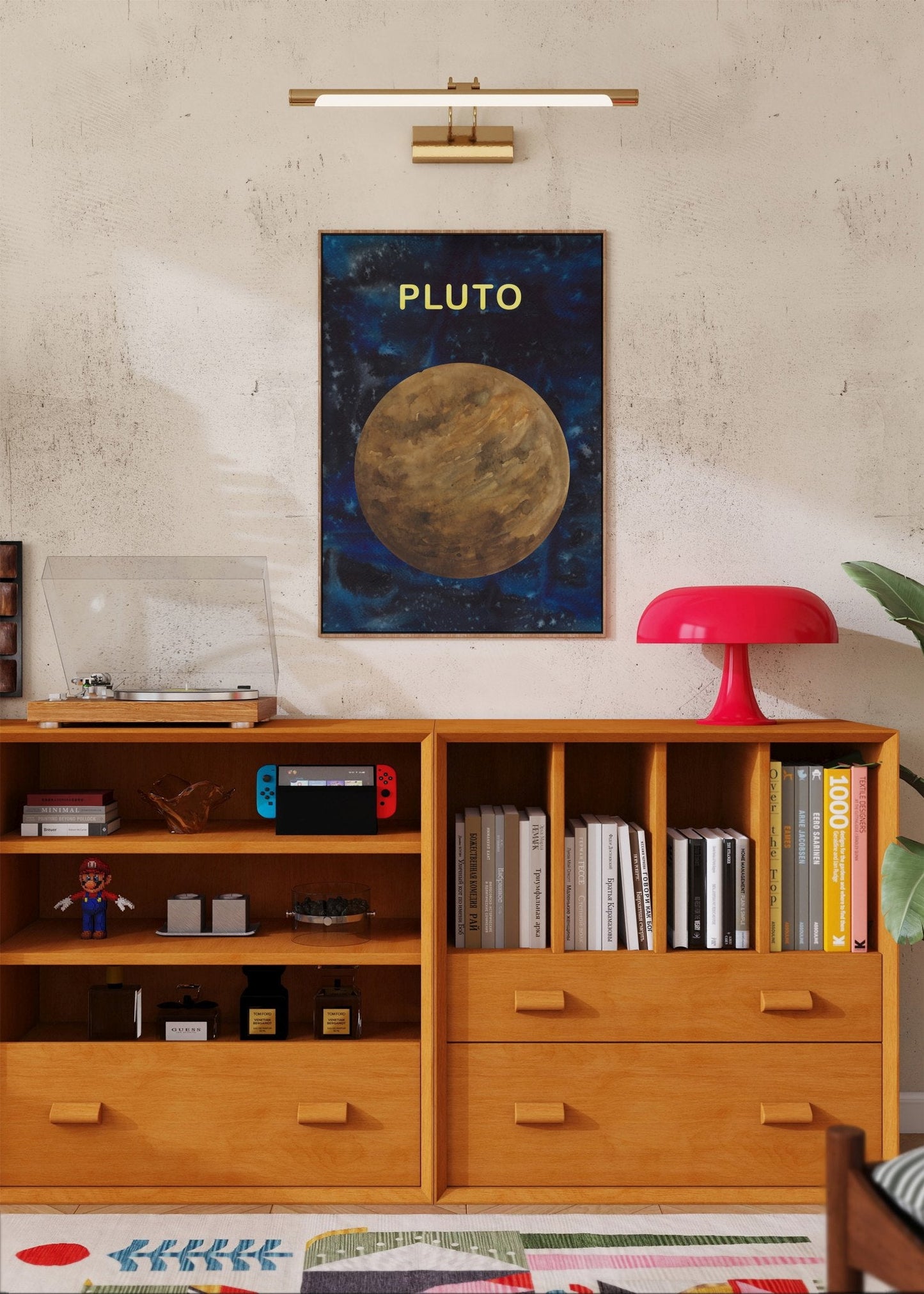Celestial Orbit – Pluto Poster