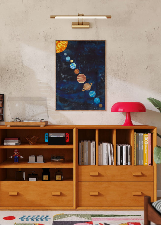 Celestial Orbit Poster