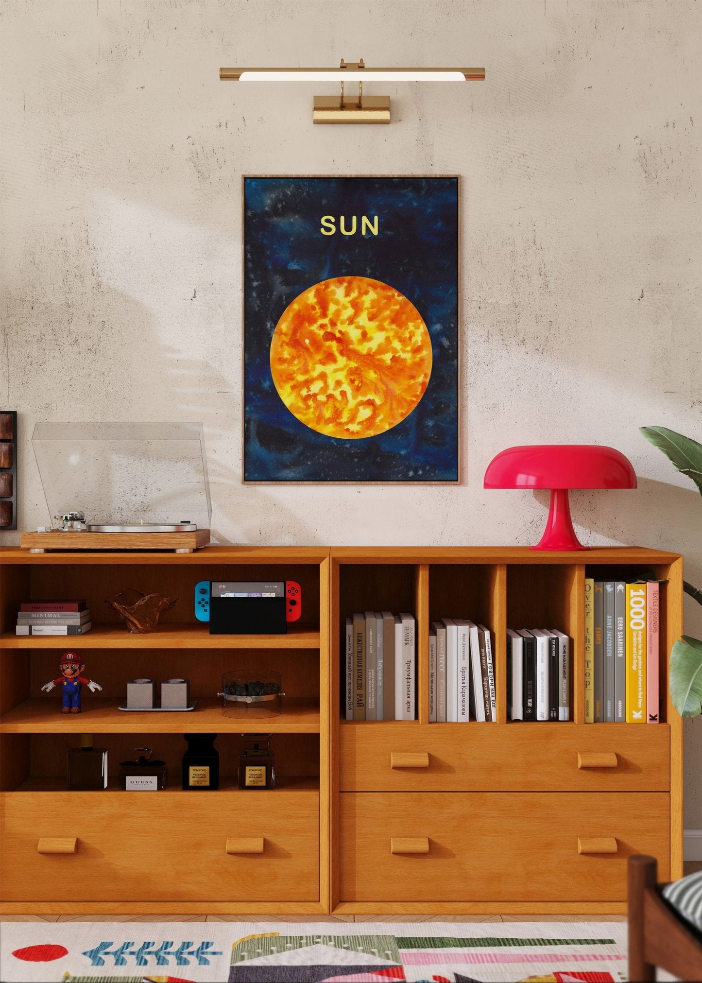 Celestial Orbit – Sun Poster