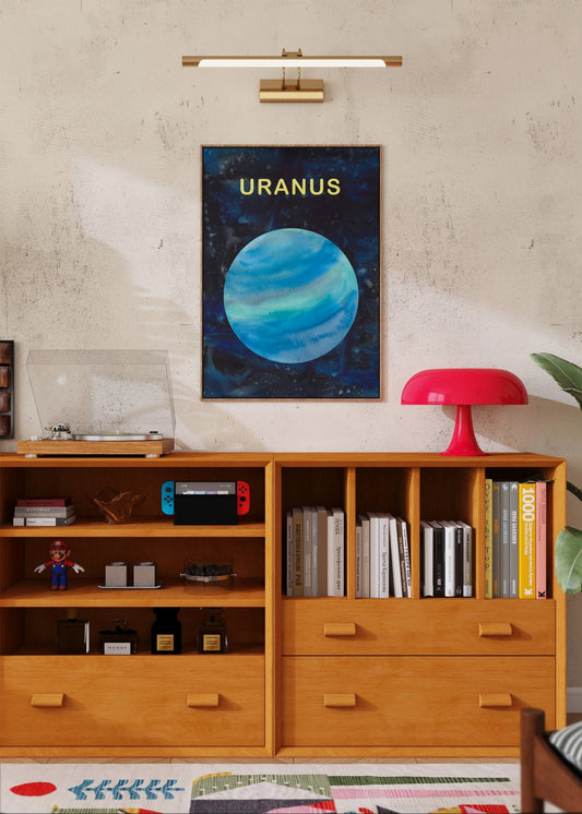 Celestial Orbit – Uranus Poster