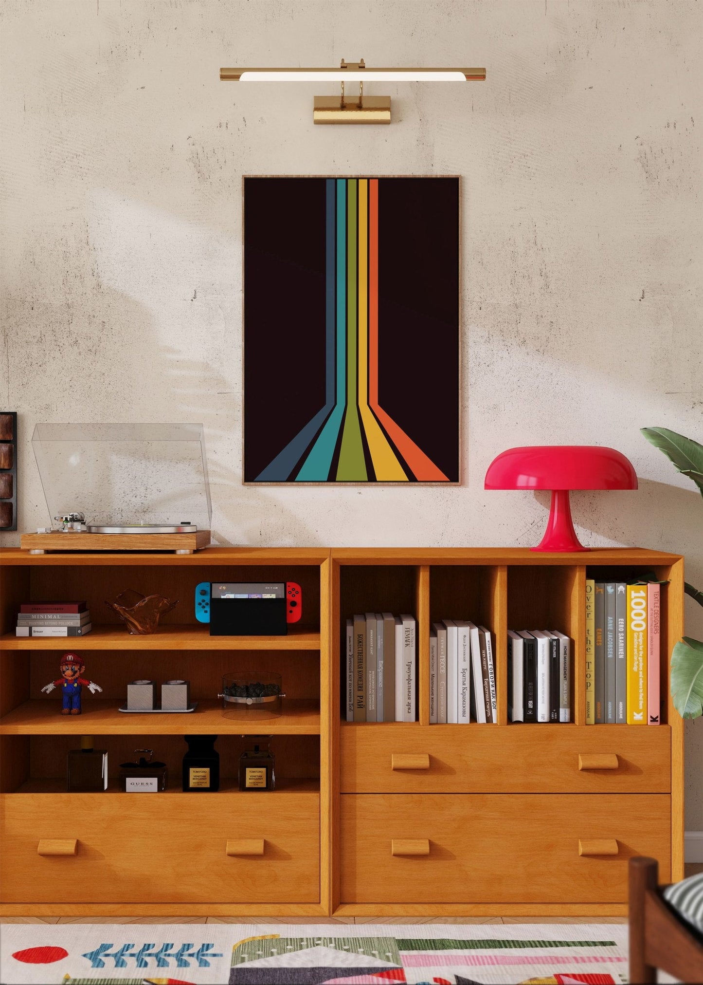 Vintage Stripes Poster No.9