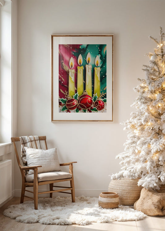 Christmas Glow Poster No. 3