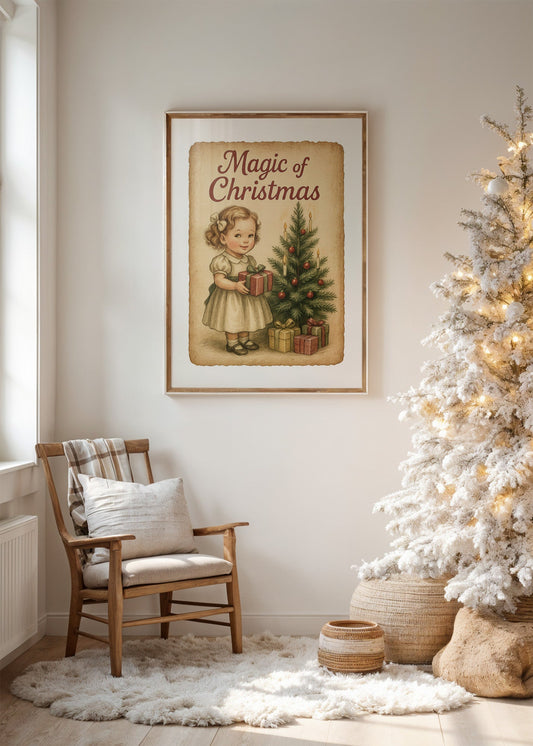 Vintage Christmas Poster No. 8