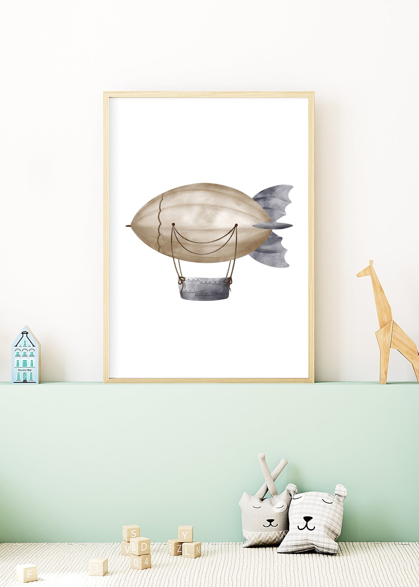 Adventure Dreams – Classic Airship Poster