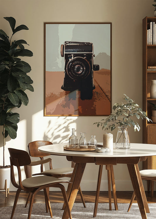 Vintage Camera Poster
