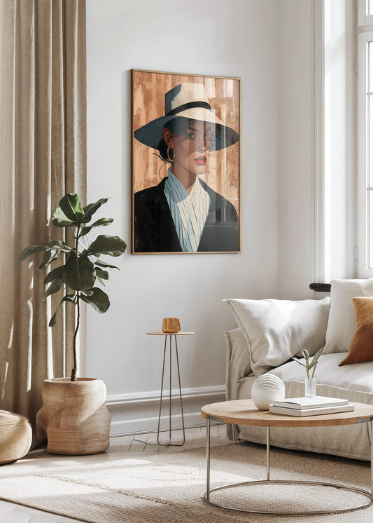 Timeless Elegance Fashion Poster