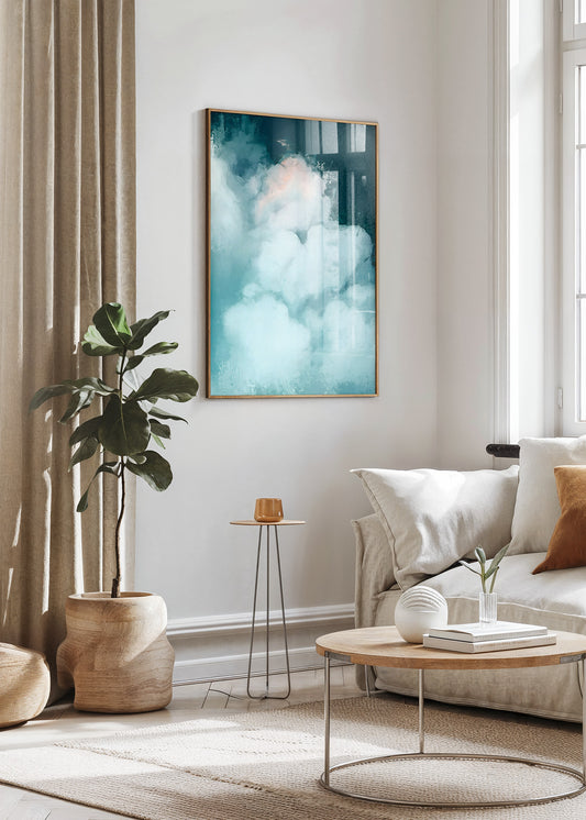 Soft Cloud Mood Poster