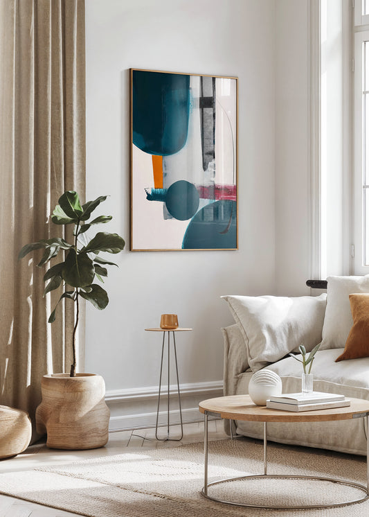 Geometric Balance Poster